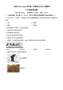 福建省龙岩市上杭县东北片区2023-2024学年八年级下学期期中考试物理试题（原卷版+解析版）
