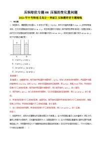 压轴培优专题08 压强的变化量问题 -中考物理【高分突破专项】压轴题培优专题精练