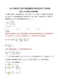 专题49 电功率综合计算选择题 -2024年物理中考题型专练（全国通用）