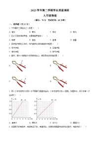 2024年上海市崇明区中考二模物理试题 （原卷版+解析版）