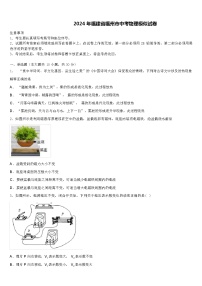 2024 年福建省福州市中考物理模似试卷（解析版）