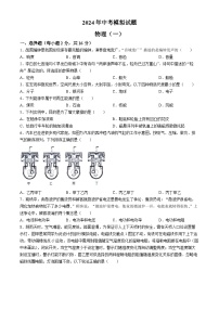 2024年江苏省淮安市涟水县义兴中学中考模拟测试九年级物理试题