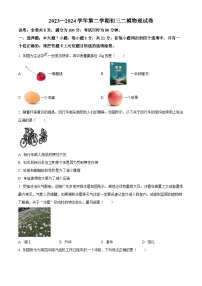 2024年广东省东莞市厚街湖景中学中考二模物理试卷（原卷版+解析版）