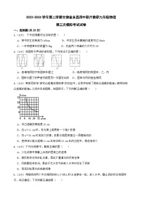 2024年甘肃省金昌市永昌县四中联片教研中考三模物理试题