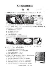 2024年山东省临沂市沂水县中考二模物理试题
