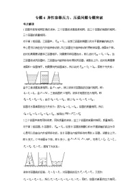 【专题】2024年中考物理二轮复习题型专练专题6异性容器压力、压强问题专题突破