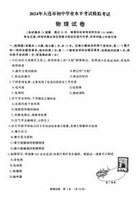 2024年辽宁省大连市中考物理二模试卷