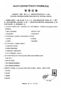 2024年辽宁省大连市中考物理二模试卷