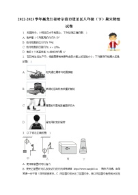 黑龙江省哈尔滨市道里区2022-2023学年八年级下学期期末物理试卷