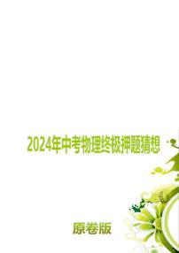 2024年中考终极押题猜想-物理（全国通用）（原卷版+解析版）