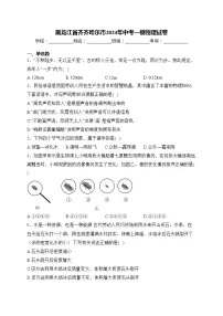 黑龙江省齐齐哈尔市2024年中考一模物理试卷(含答案)
