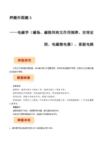 押题作图题3——电磁学、家庭电路-备战2024年中考物理临考题号押题（辽宁专用）