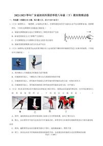 2022-2023学年深圳外国语学校八年级下学期期末物理试卷及答案