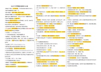 2024年中考物理必备知识点150+条-讲义