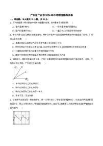 2024年广东省广州市中考物理模拟试卷+