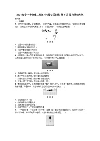 2024辽宁中考物理二轮复习专题专项训练 第5讲 浮力基础知识 (含答案)