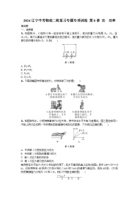 2024辽宁中考物理二轮复习专题专项训练 第8讲 功　功率 (含答案)