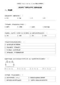 2024年广西河池中考二模物理试卷
