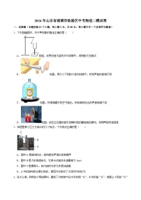 2024年山东省淄博市临淄区中考物理二模试卷