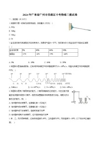 2024年广东省广州市花都区中考物理二模试卷（含解析）