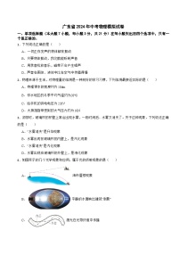 2024年广东省中考物理模拟试卷