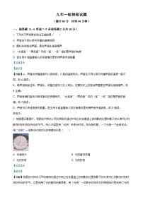 2024年辽宁省营口市中考一模物理试题