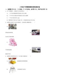 贵州黔东南州2024年八年级下学期物理期末模拟测试卷（附参考答案）