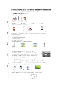 广东省湛江市徐闻县2023～2024学年第一学期期末九年级物理模拟试卷（无答案）