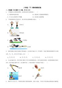 广东省深圳市福田区2024年八年级（下）期末物理试卷附参考答案