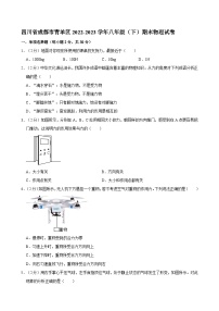 四川省成都市青羊区2022-2023学年八年级下学期期末物理试卷