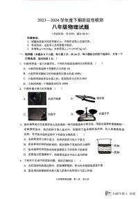 重庆市巴南区2023-2024学年八年级下学期6月期末物理试题