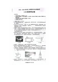 安徽省合肥市高新区2023_2024学年度下学期期末八年级物理试题