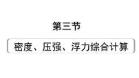 2024贵州中考物理二轮重点专题研究 第十二章 第三节  密度、压强、浮力综合计算（课件）