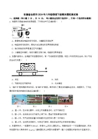 安徽省合肥市2023-2024学年八年级物理下学期期末模拟测试卷