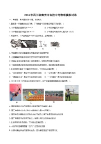2024年四川省南充市名校中考物理模拟试卷+