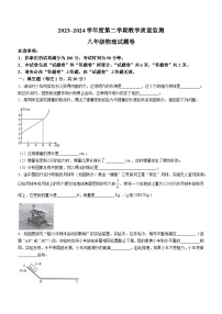 安徽省滁州市2023-2024学年八年级下学期6月期末物理试题
