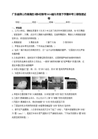广东省佛山市南海区3镇8校联考2024届九年级下学期中考三模物理试卷(含答案)