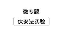 2024上海中考物理二轮重点专题研究 微专题 伏安法实验计（课件）