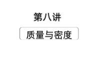 2024四川中考物理二轮重点专题研究 第八讲  质量与密度（课件）