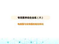 苏科版初中九年级物理专项素养综合练(六)电路图与实物图的相互转化课件