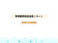 苏科版初中九年级物理专项素养综合练(十一)特殊方法测电阻课件