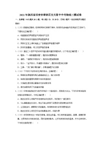 2021年陕西省西安市碑林区交大附中中考物理三模试卷