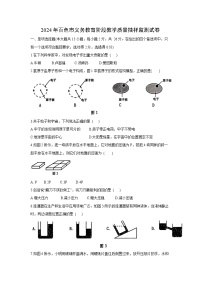 [物理][期末]广西壮族自治区百色市田阳区2023-2024学年八年级下学期7月期末物理试题