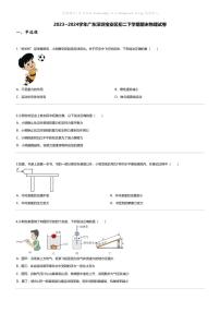 [物理][期末]2023_2024学年广东深圳宝安区初二下学期期末物理试卷