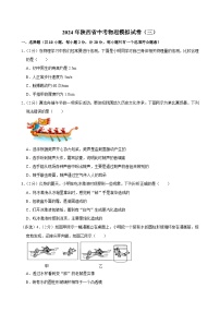 2024年陕西省中考物理模拟试卷（三）
