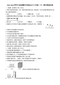 江西省赣州市瑞金市第五中学2023-2024学年八年级下学期期末物理试卷