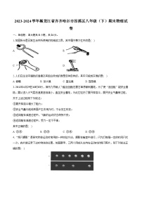 2023-2024学年黑龙江省齐齐哈尔市昂溪区八年级（下）期末物理试卷（含答案）