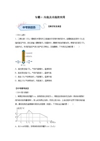 2024年中考物理真题分类汇编（全国通用）专题05内能及内能的应用