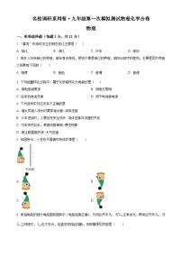 2024年吉林省伊通满族自治县中考一模物理试题（原卷版+解析版）