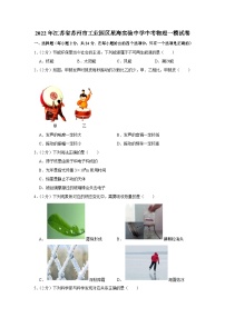 2022年江苏省苏州市工业园区星海实验中学中考物理一模试卷